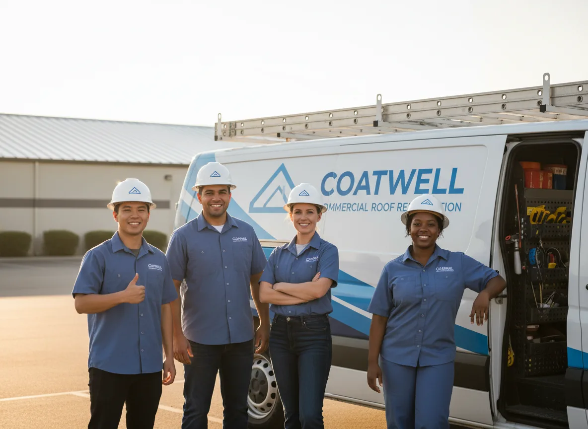 Commercial roof coating company in Switz City, IN